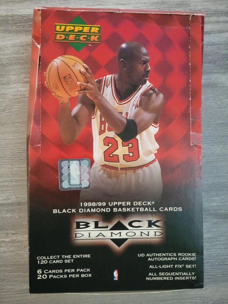 1998/99 Upper Deck Black Diamond Basketball Cards FACTORY Sealed 20 packs